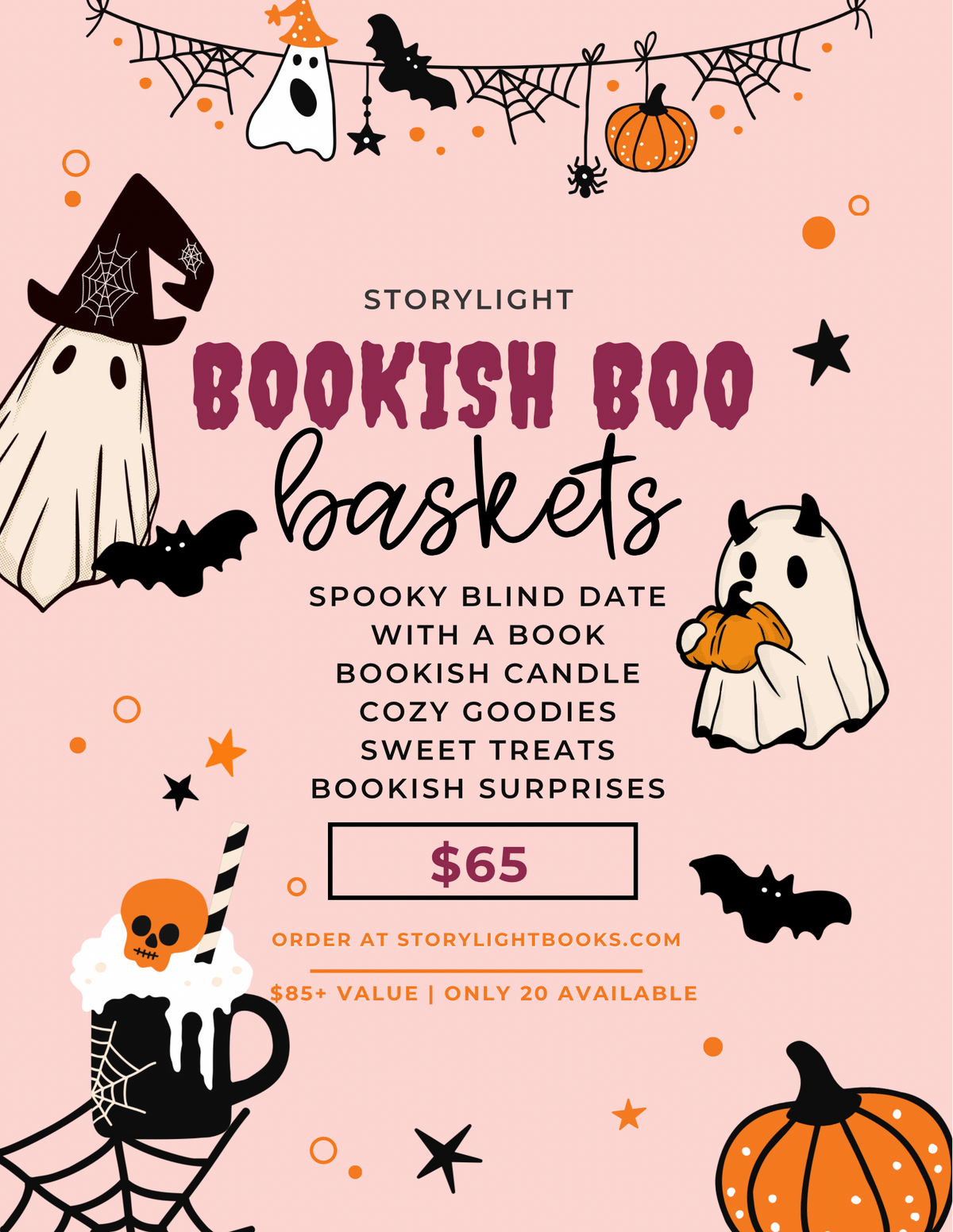 Bookish Boo Basket
