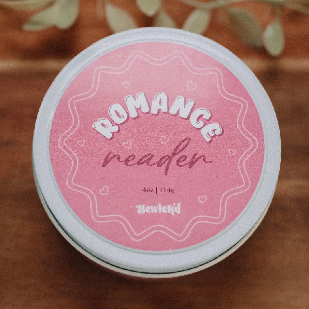 Romance Reader 4oz Candle - Book-Inspired Luxury Scented