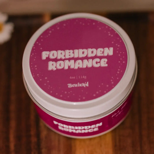 Forbidden Romance 4oz Candle - Book-Inspired Luxury Scented