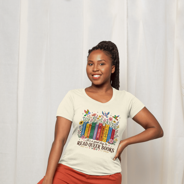Read Queer Books Pride Shirt