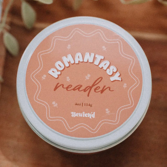Romantasy Reader 4oz Candle - Book-Inspired Luxury Scented