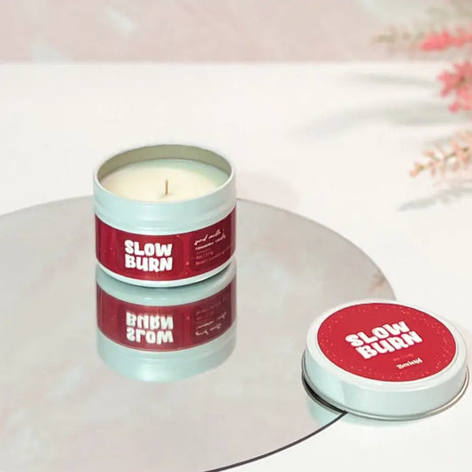 Slow Burn 4oz Candle - Book-Inspired Luxury Coconut Wax