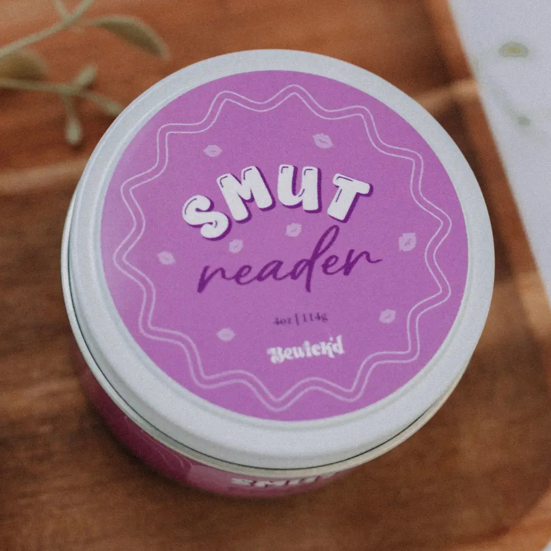 Smut Reader 4oz Candle - Book-Inspired Luxury Scented